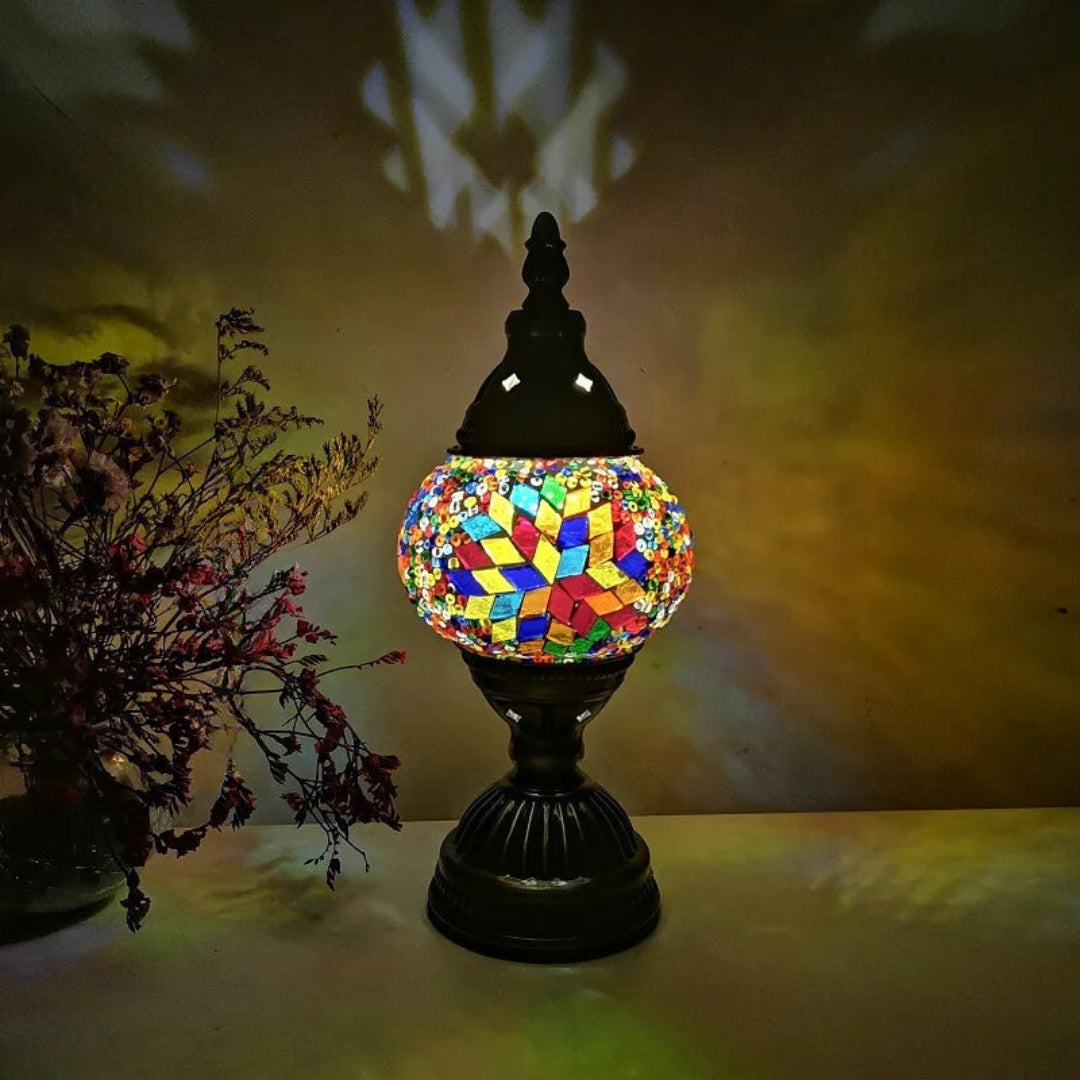 Mosaic Glass Lamp