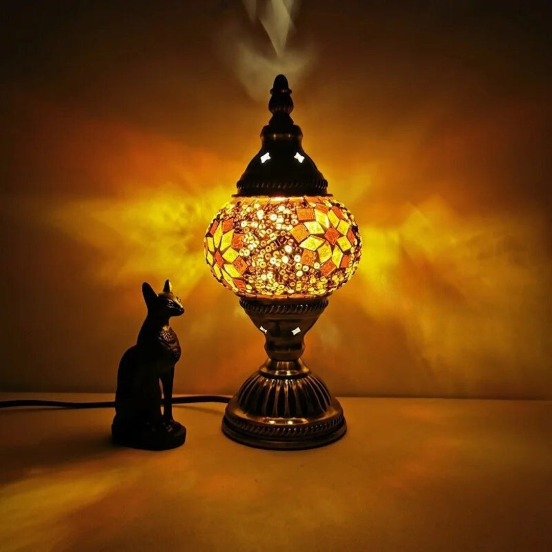 Mosaic Lamp Detail