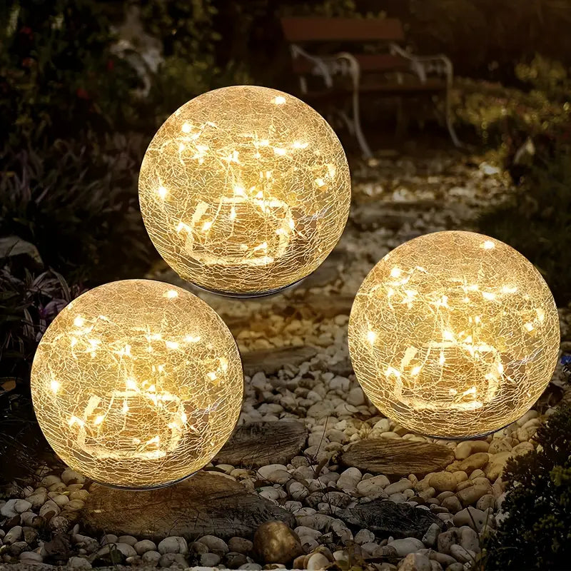 Solar LED Sphere Lights