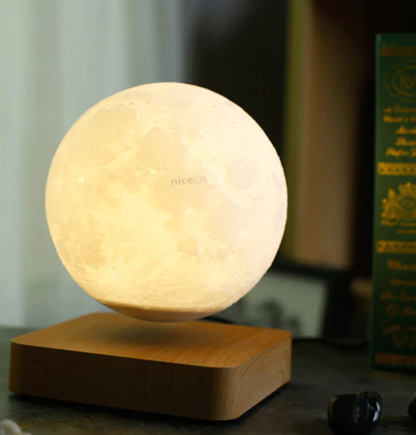Levitating Moon Lamp On Base