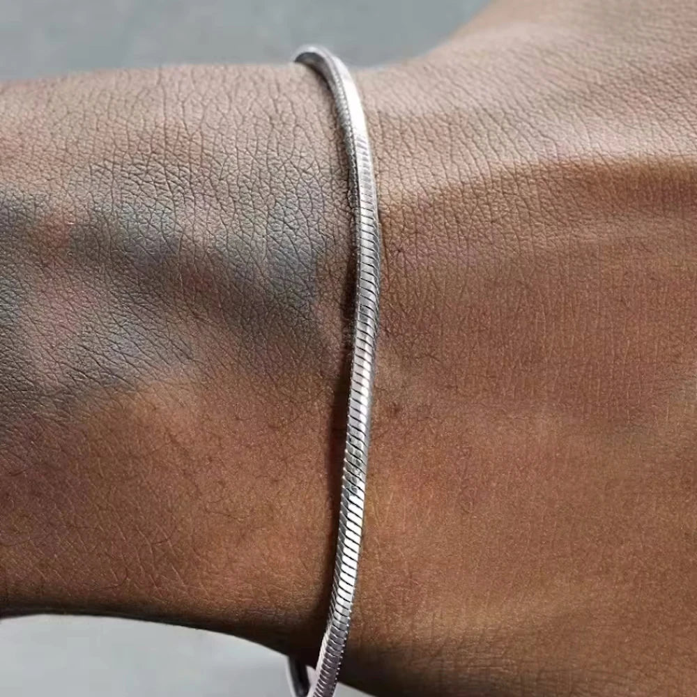 Men Snake Chain Bracelet