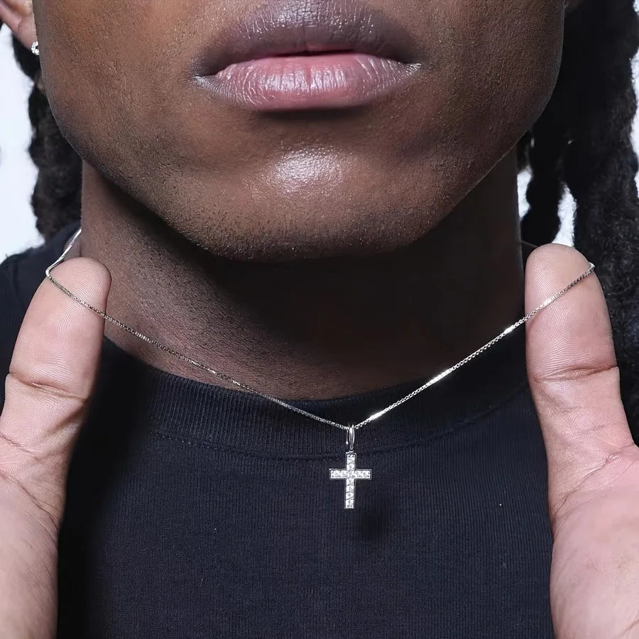 Cross Pendant Necklace for Men
